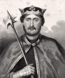 Richard I, graverad av Bocquet, från 